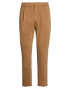 Dondup Man Pants Light Brown Size 34 Cotton, Elastane