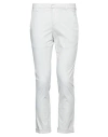 Dondup Man Pants Light Grey Size 30 Cotton, Elastane