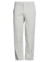 Dondup Man Pants Light Grey Size 30 Cotton In White