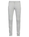 Dondup Man Pants Light Grey Size 32 Polyester, Viscose, Polyamide, Elastane In Grey