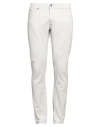 Dondup Man Pants Light Grey Size 35 Cotton, Elastomultiester, Elastane