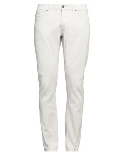 Dondup Man Pants Light Grey Size 35 Cotton, Elastomultiester, Elastane In Grey