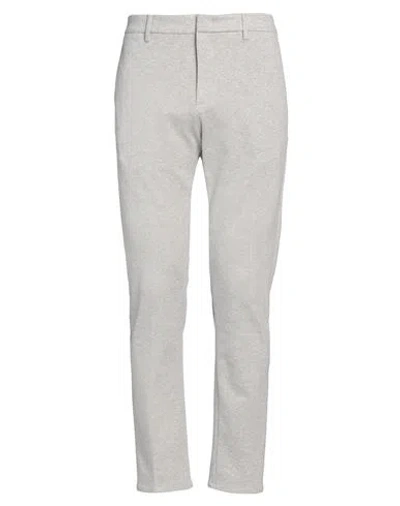 DONDUP DONDUP MAN PANTS LIGHT GREY SIZE 34 POLYESTER, VISCOSE, POLYAMIDE, ELASTANE