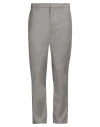Dondup Man Pants Light Grey Size 35 Virgin Wool, Elastane In Gray