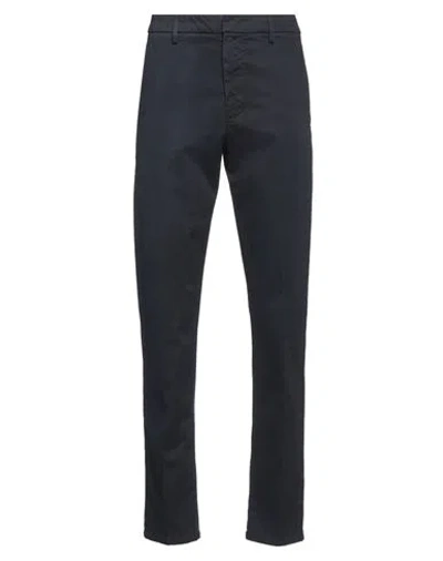 Dondup Man Pants Midnight Blue Size 29 Cotton, Elastane