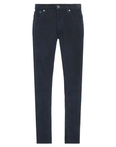 Dondup Man Pants Midnight Blue Size 29 Cotton, Elastane