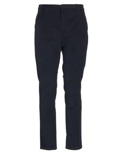 Dondup Man Pants Midnight Blue Size 29 Cotton, Elastane