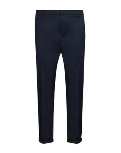 Dondup Man Pants Midnight Blue Size 29 Polyester, Virgin Wool, Viscose, Elastane