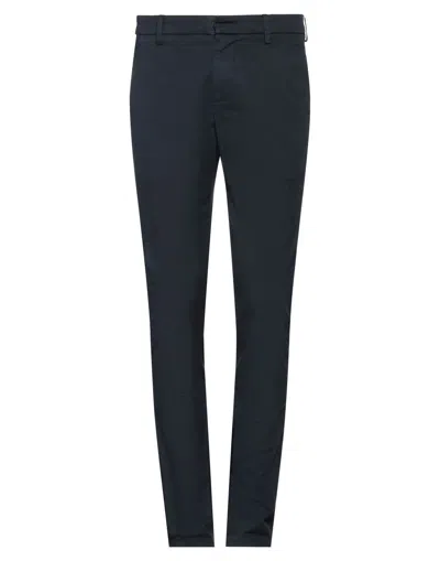 Dondup Man Pants Midnight Blue Size 30 Cotton, Elastane