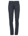 Dondup Man Pants Midnight Blue Size 30 Cotton, Elastane