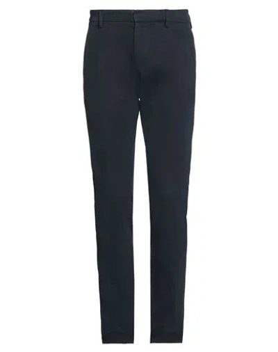 Dondup Man Pants Midnight Blue Size 34 Modal, Cotton, Elastane