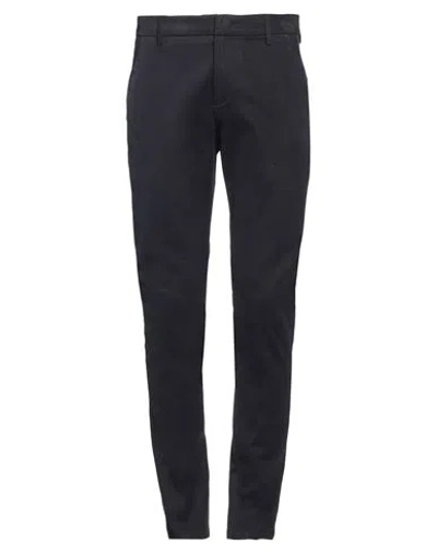 Dondup Man Pants Midnight Blue Size 31 Cotton, Elastane In Gray