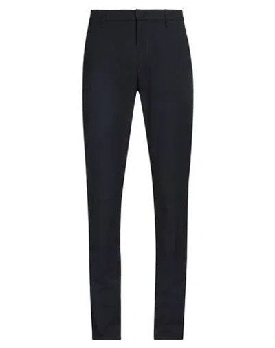 Dondup Man Pants Midnight Blue Size 35 Cotton, Elastane