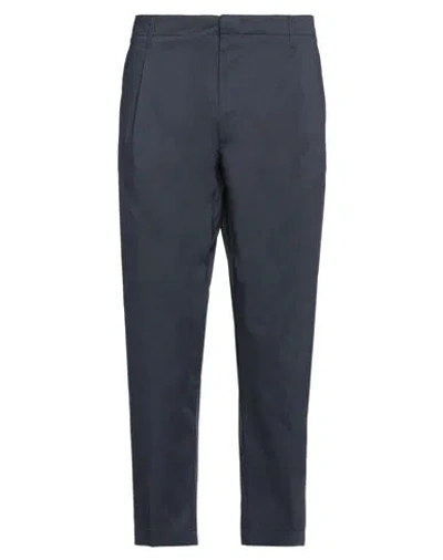 Dondup Man Pants Midnight Blue Size 30 Cotton, Polyamide, Elastane