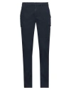 Dondup Man Pants Midnight Blue Size 35 Cotton, Elastane