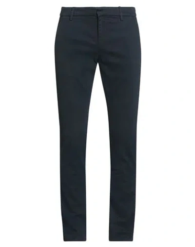 Dondup Man Pants Midnight Blue Size 32 Modal, Cotton, Elastane