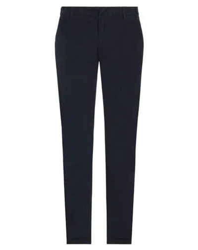 Dondup Man Pants Midnight Blue Size 33 Cotton, Elastane