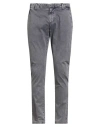 Dondup Man Pants Midnight Blue Size 34 Cotton, Elastane