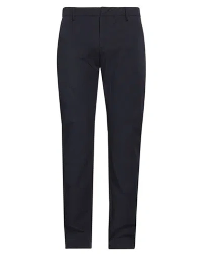 Dondup Man Pants Midnight Blue Size 33 Polyamide, Elastane