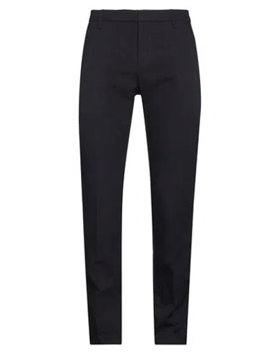 Dondup Man Pants Midnight Blue Size 34 Virgin Wool, Cotton, Elastane