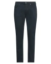 Dondup Man Pants Midnight Blue Size 30 Cotton, Elastane In Blue