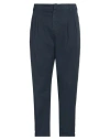 Dondup Man Pants Midnight Blue Size 35 Cotton, Elastane In Blue