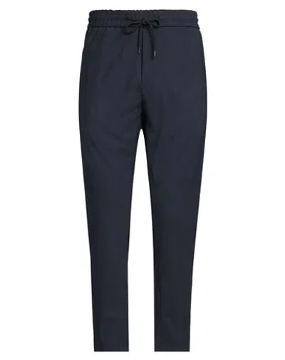 Dondup Man Pants Midnight Blue Size 35 Polyester, Wool, Elastane