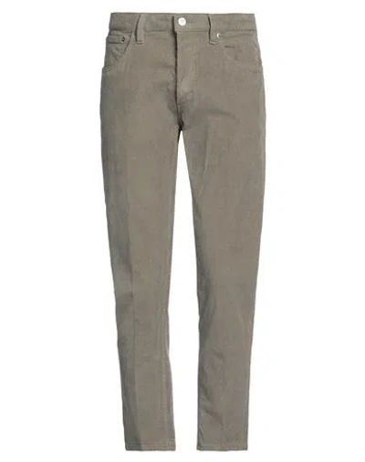 DONDUP DONDUP MAN PANTS MILITARY GREEN SIZE 30 COTTON, ELASTANE