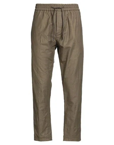 Dondup Man Pants Military Green Size 30 Cotton, Modal, Elastane