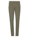 Dondup Man Pants Military Green Size 31 Cotton, Elastane