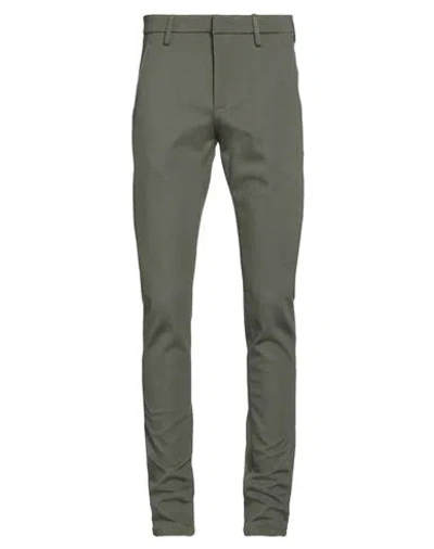 Dondup Man Pants Military Green Size 31 Viscose, Polyamide, Elastane