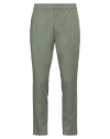Dondup Man Pants Military Green Size 32 Cotton, Lyocell, Elastane