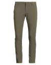 Dondup Man Pants Military Green Size 32 Polyamide, Elastane