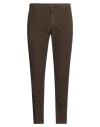Dondup Man Pants Military Green Size 33 Cotton, Elastane