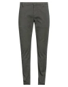 Dondup Man Pants Military Green Size 30 Lyocell, Cotton, Elastane