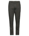 Dondup Man Pants Military Green Size 34 Cotton, Elastane