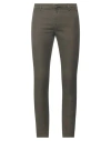 Dondup Man Pants Military Green Size 35 Cotton, Lyocell, Elastane