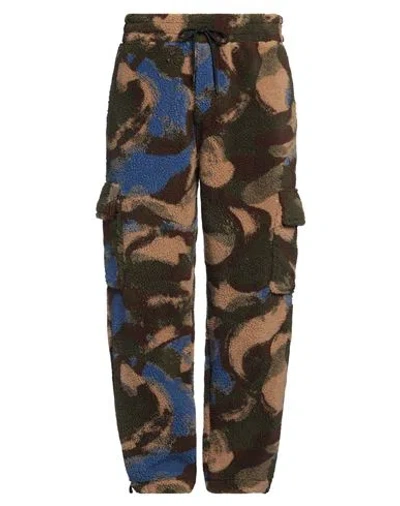 Dondup Man Pants Military Green Size L Acrylic, Polyester, Polyamide