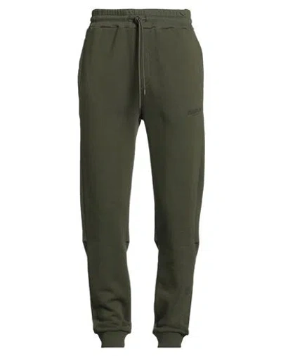 Dondup Man Pants Military Green Size M Cotton