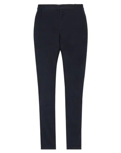 DONDUP DONDUP MAN PANTS NAVY SIZE 30 COTTON, ELASTANE