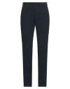 Dondup Man Pants Black Size 35 Cotton, Elastane In Navy Blue