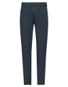 Dondup Man Pants Navy Size 30 Cotton, Elastane In Navy Blue