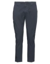 Dondup Gaubert Slim Stretch Cotton Chino Pants In Navy Blue