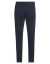 Dondup Man Pants Navy Size 30 Cotton, Elastane In Navy Blue