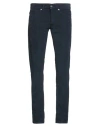 Dondup Man Pants Navy Size 29 Cotton, Elastane In Blue