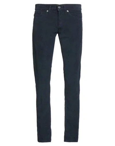 Dondup Man Pants Navy Size 29 Cotton, Elastane In Blue