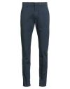 Dondup Man Pants Navy Size 29 Cotton, Elastane In Blue
