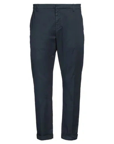 DONDUP DONDUP MAN PANTS NAVY SIZE 30 COTTON, POLYESTER, ELASTANE