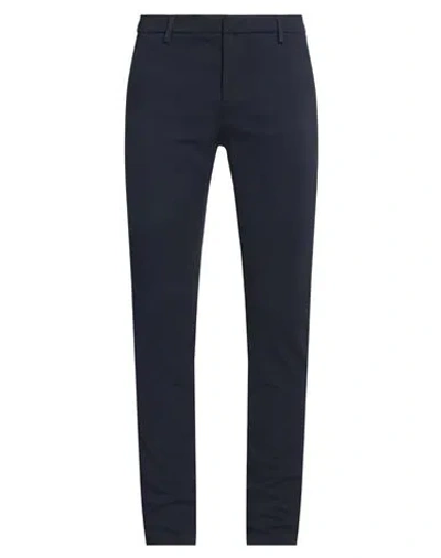 Dondup Man Pants Navy Size 33 Viscose, Polyamide, Elastane