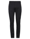 Dondup Man Pants Navy Size 34 Virgin Wool, Cotton, Elastane In Navy